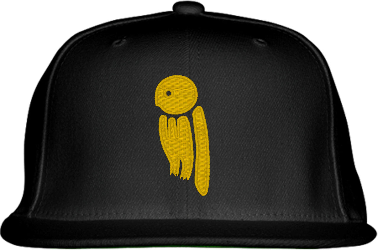 Owl Typography Snapback Hat