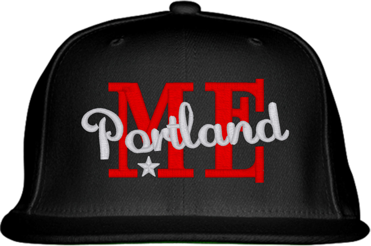 Portland Maine Snapback Hat