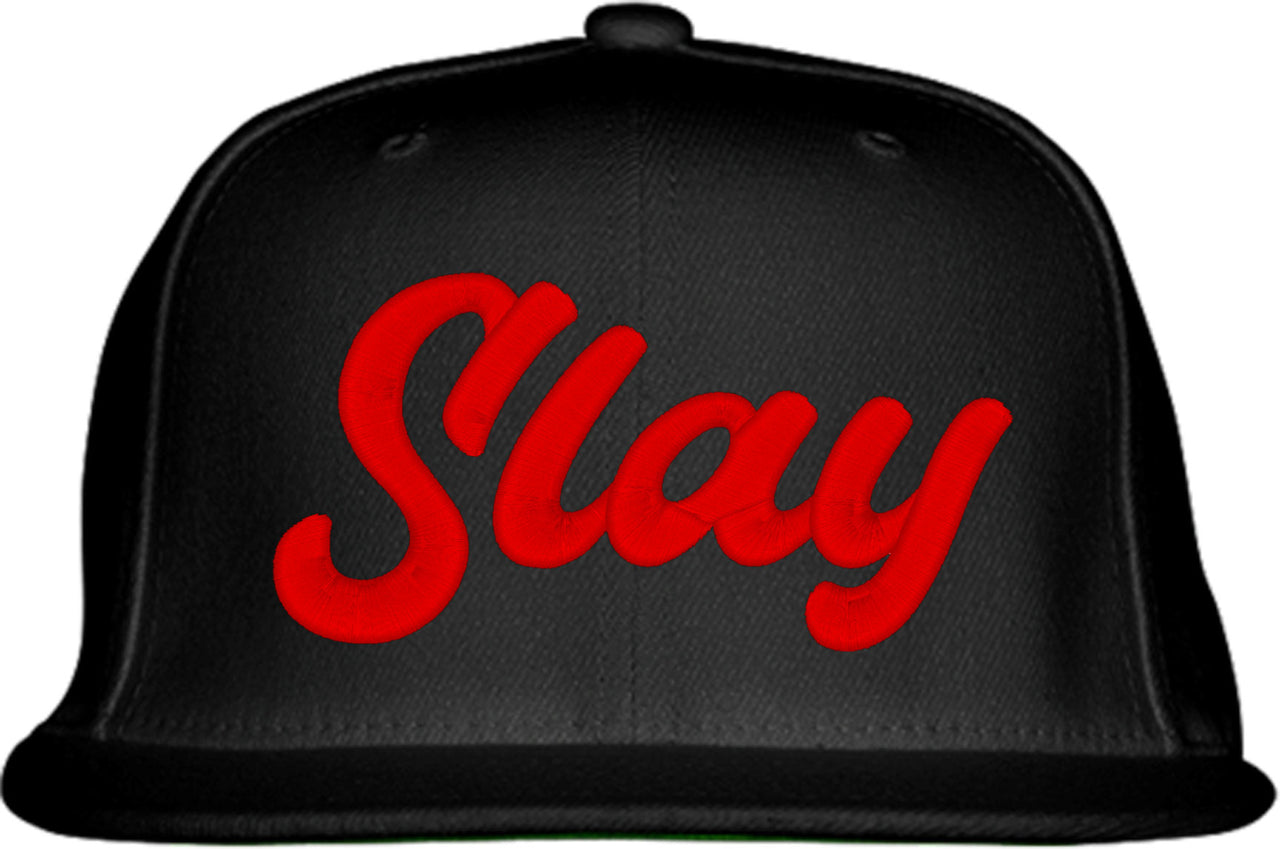 Slay Typography Snapback Hat