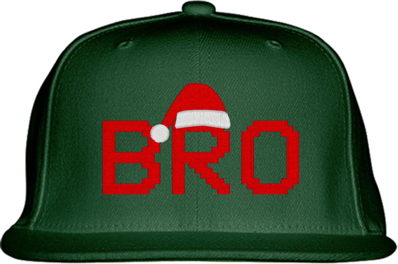 Bro Santa Christmas Family Snapback Hat