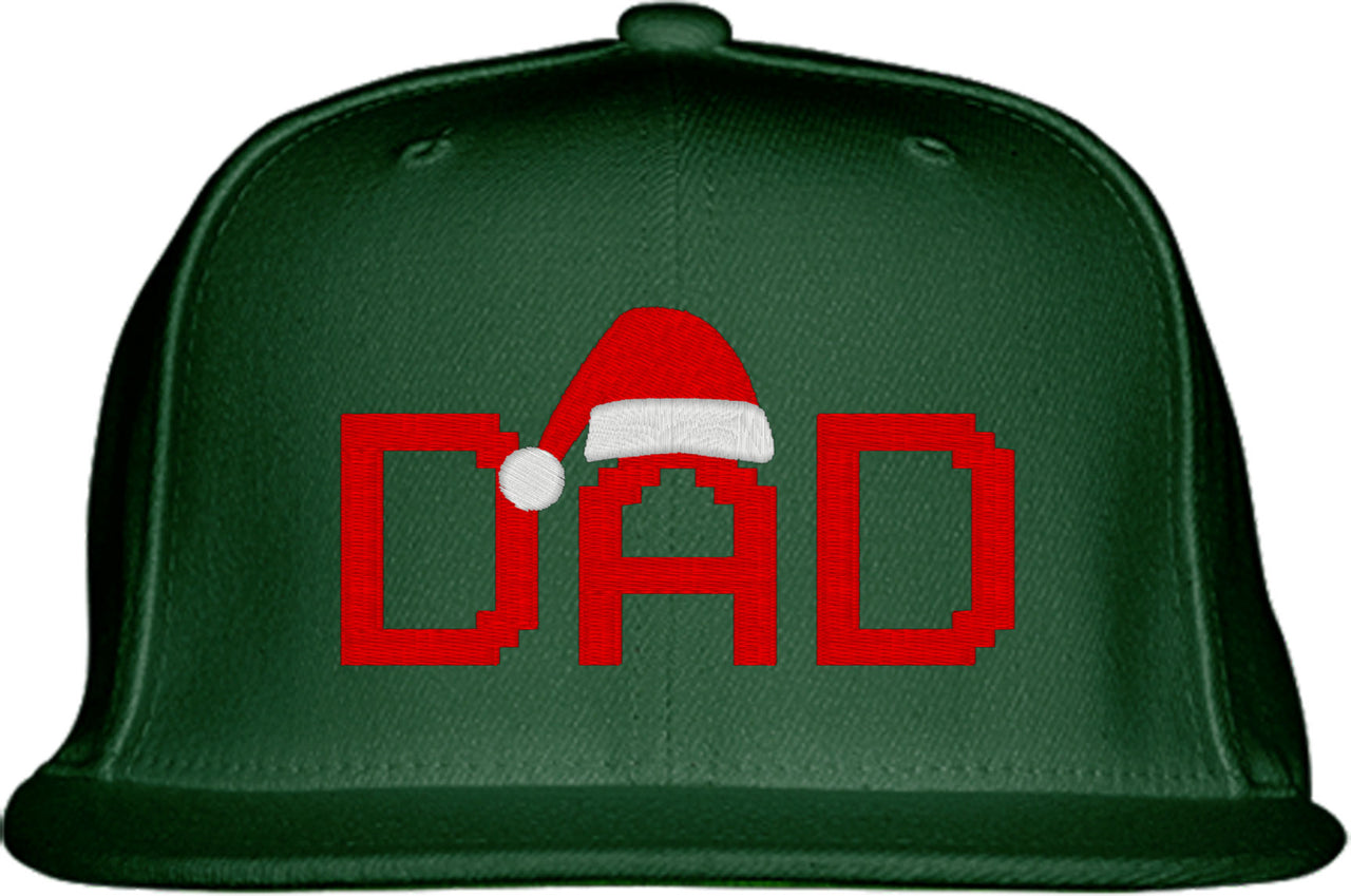 Dad Santa Christmas Family Snapback Hat