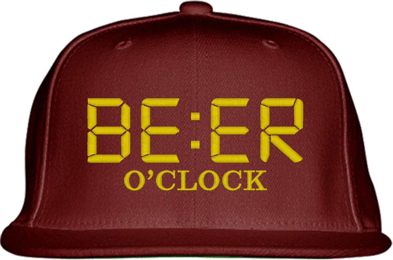 Beer O'Clock Snapback Hat