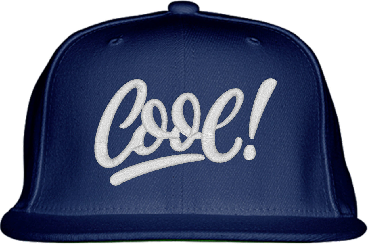 Cool Typography Snapback Hat