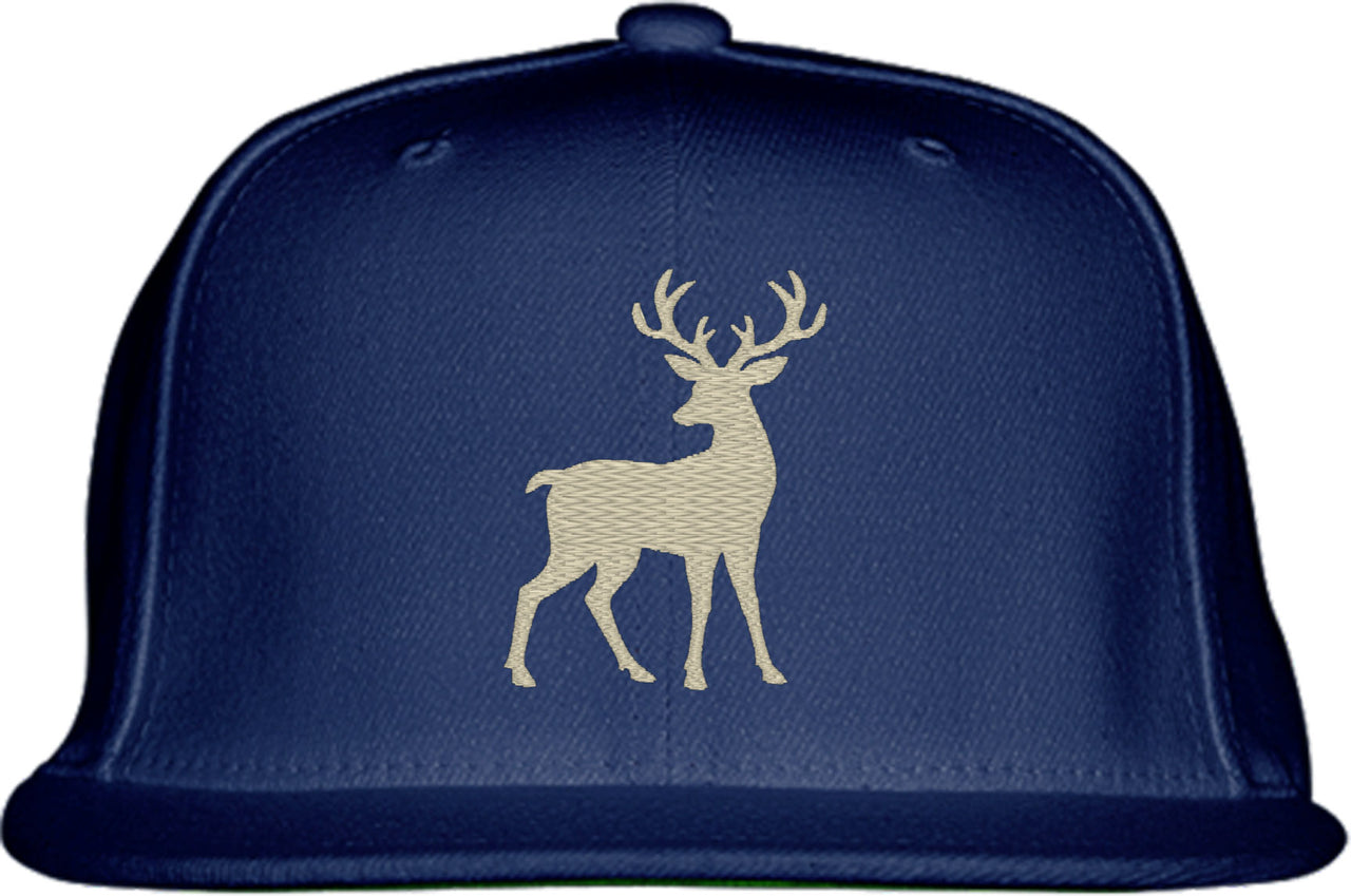 Deer Silhouette Snapback Hat