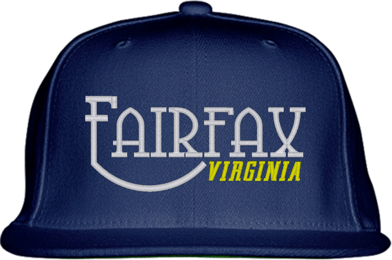 Fairfax Virginia Snapback Hat