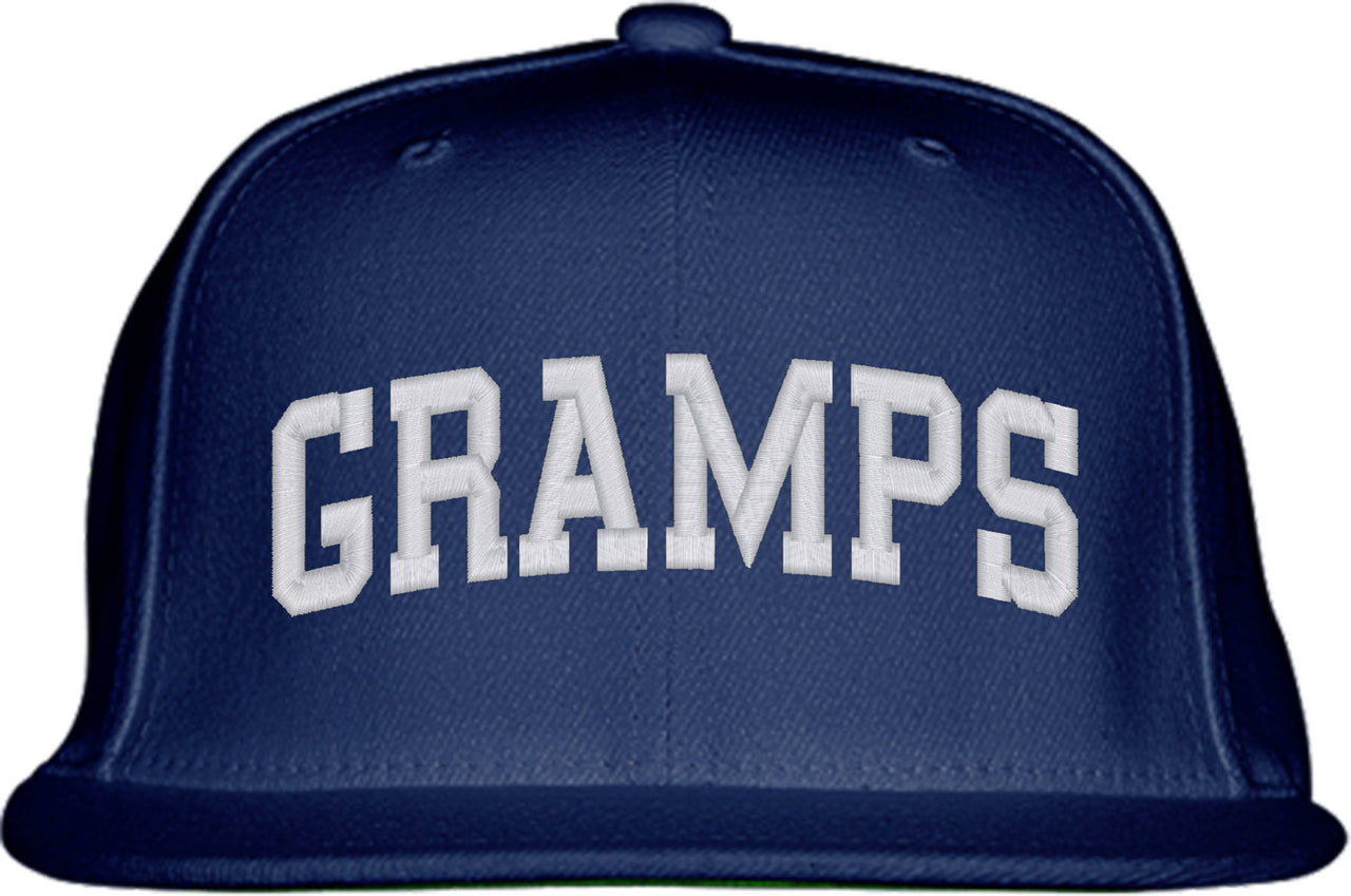 Gramps Grandfather Father's Day Snapback Hat