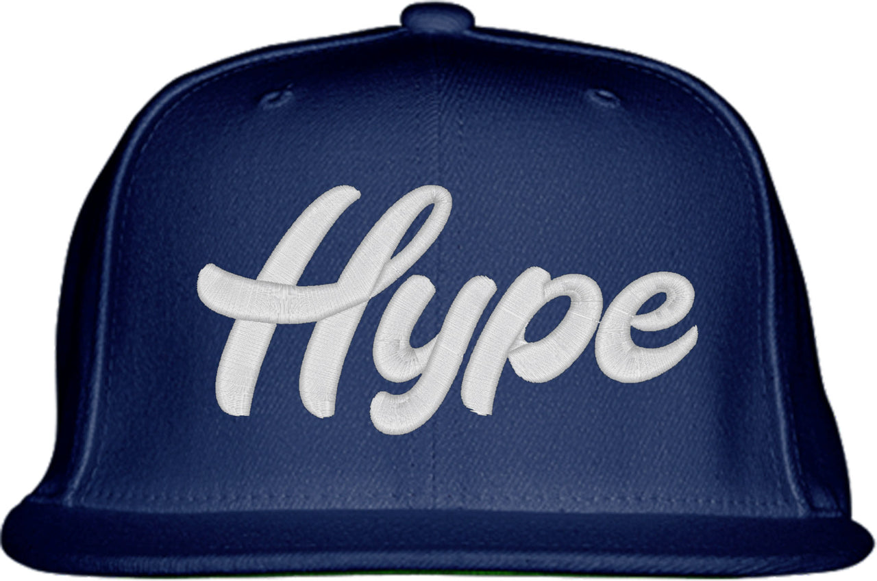 Hype Typography Snapback Hat