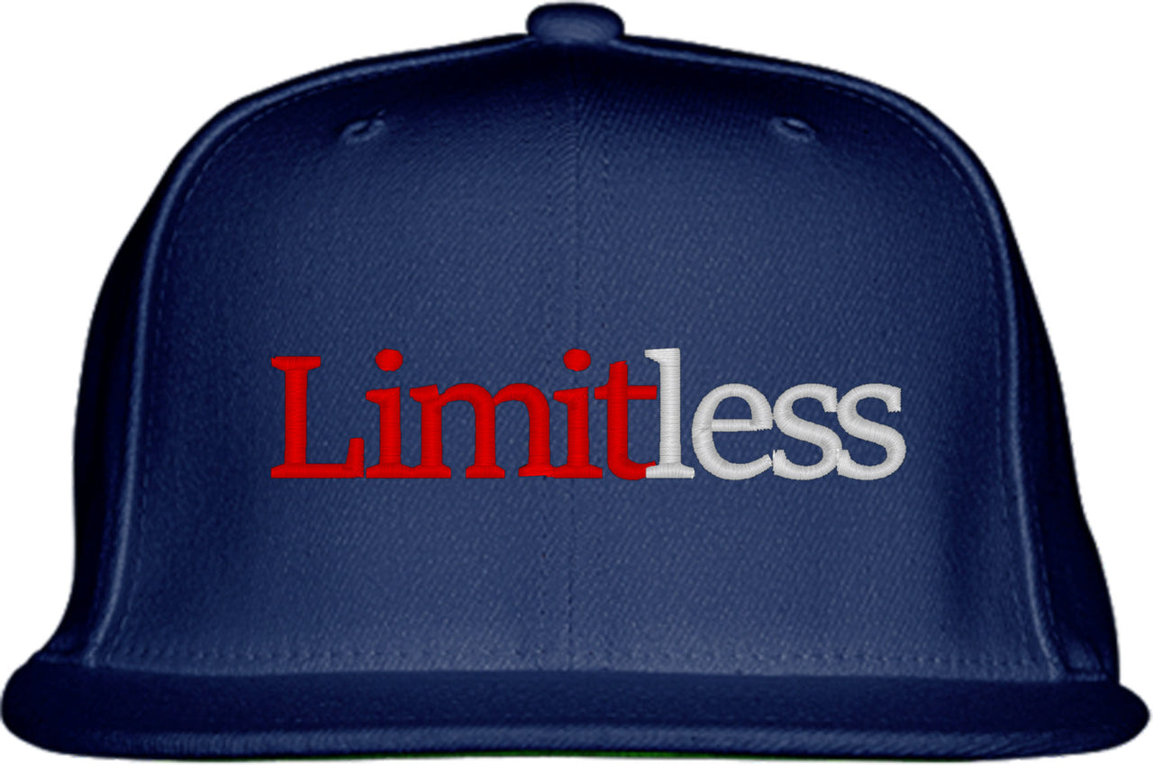 Limitless Typography Snapback Hat