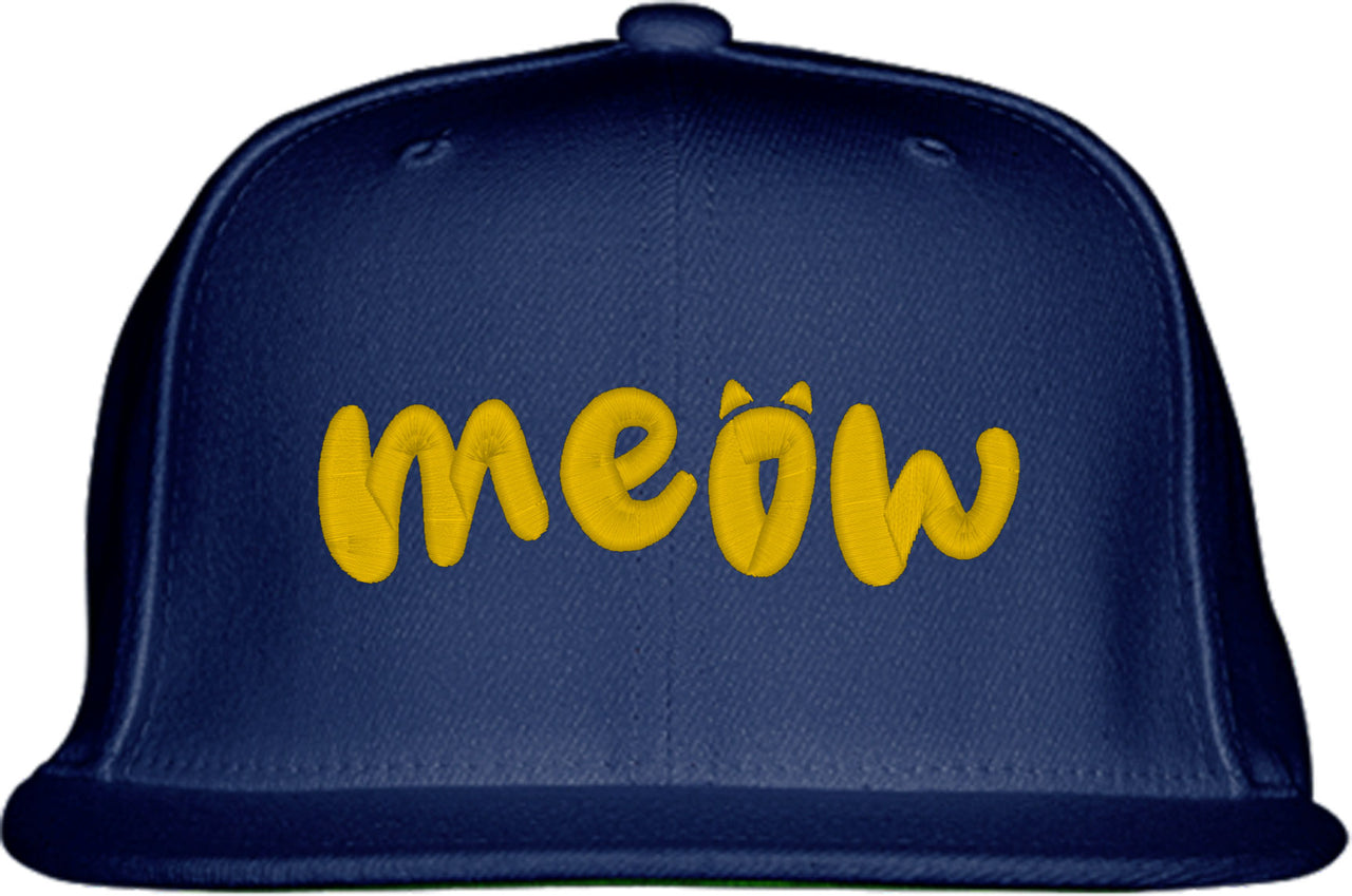 Meow Cat Snapback Hat