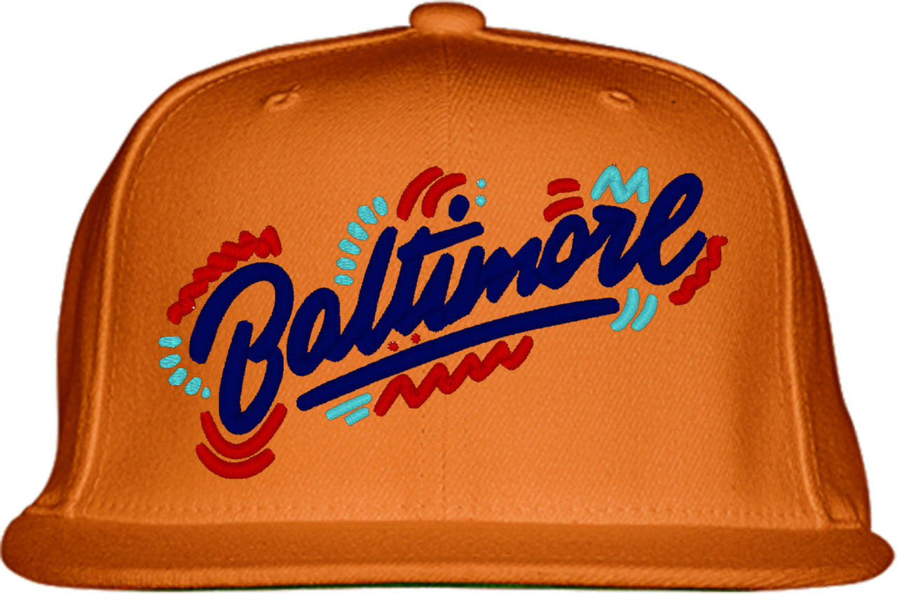 Baltimore Maryland Snapback Hat