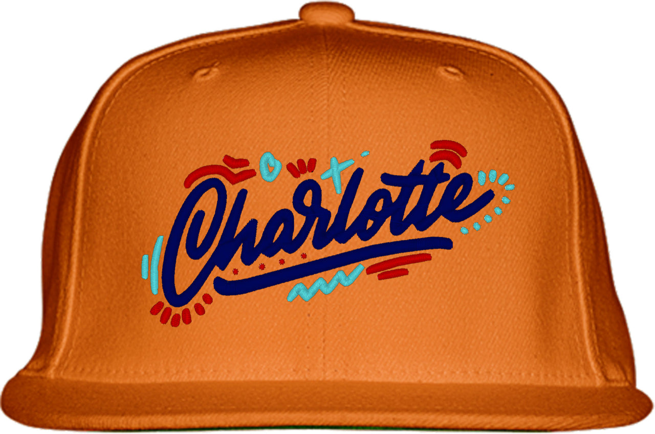 Charlotte North Carolina Snapback Hat