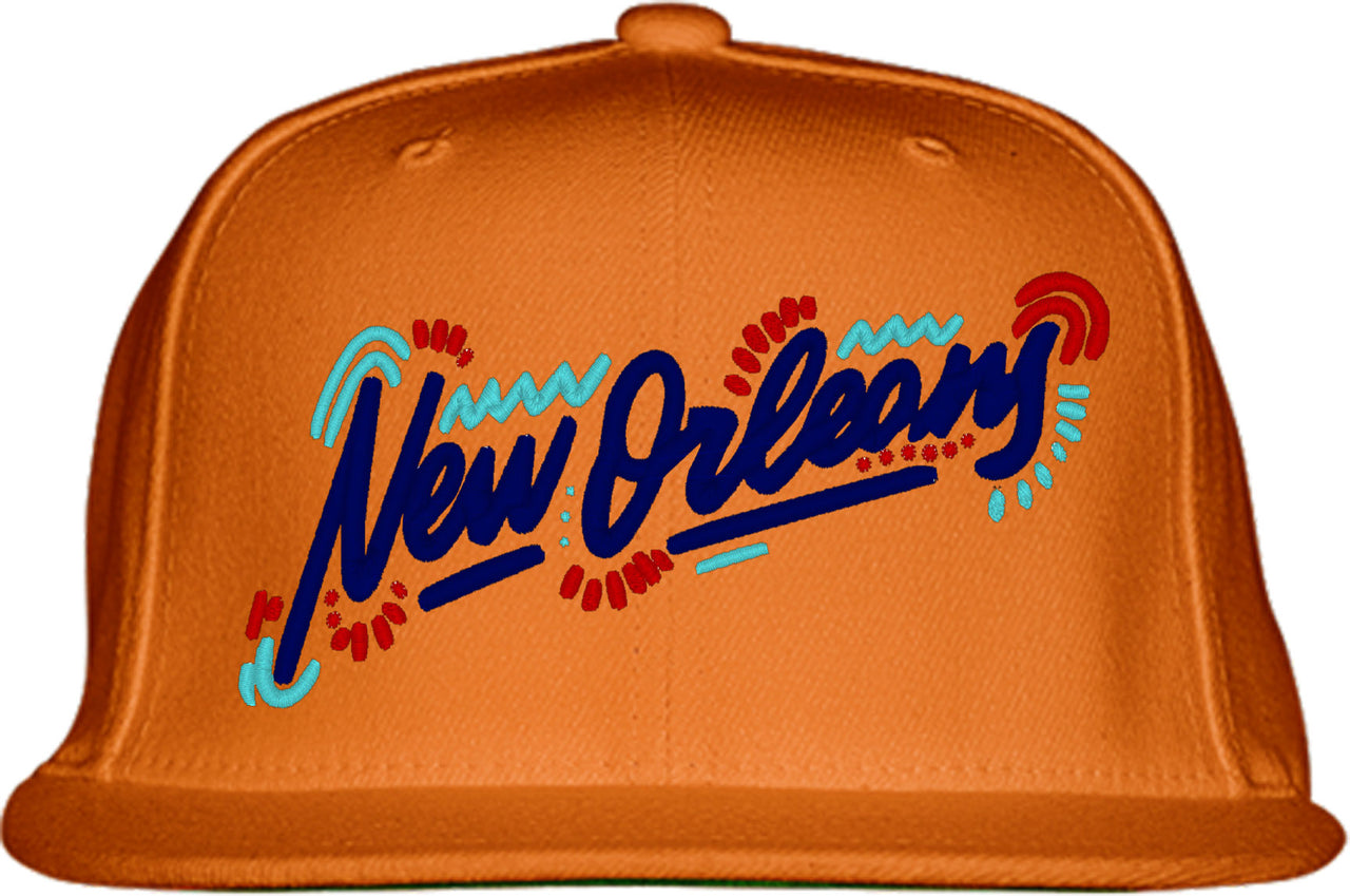 New Orleans Louisiana Snapback Hat