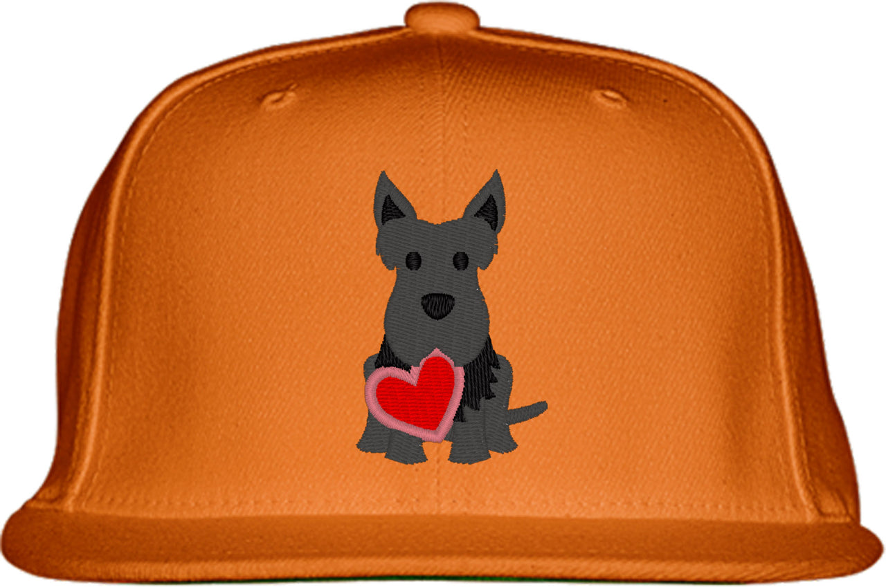 Scottie Puppy Dog Love Snapback Hat