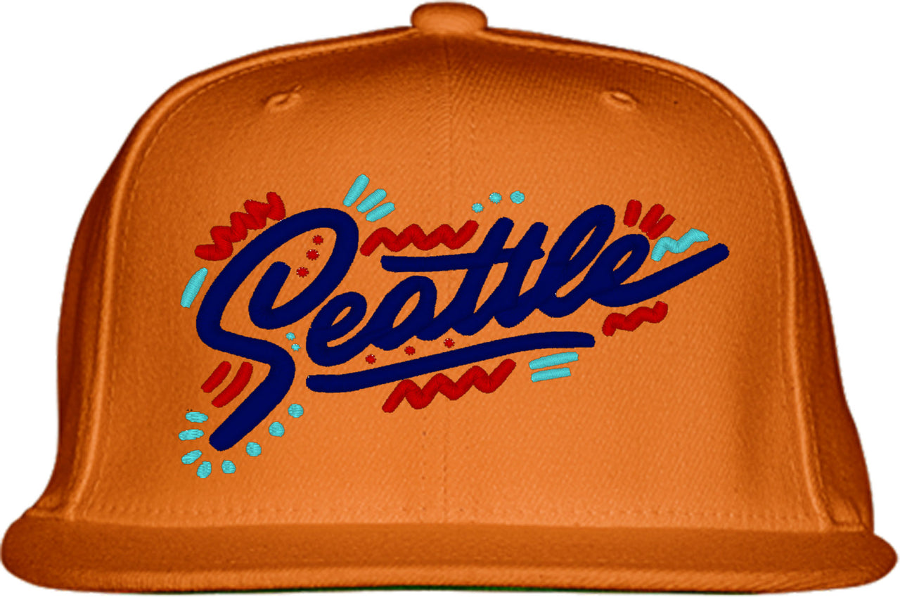 Seattle Washington Snapback Hat