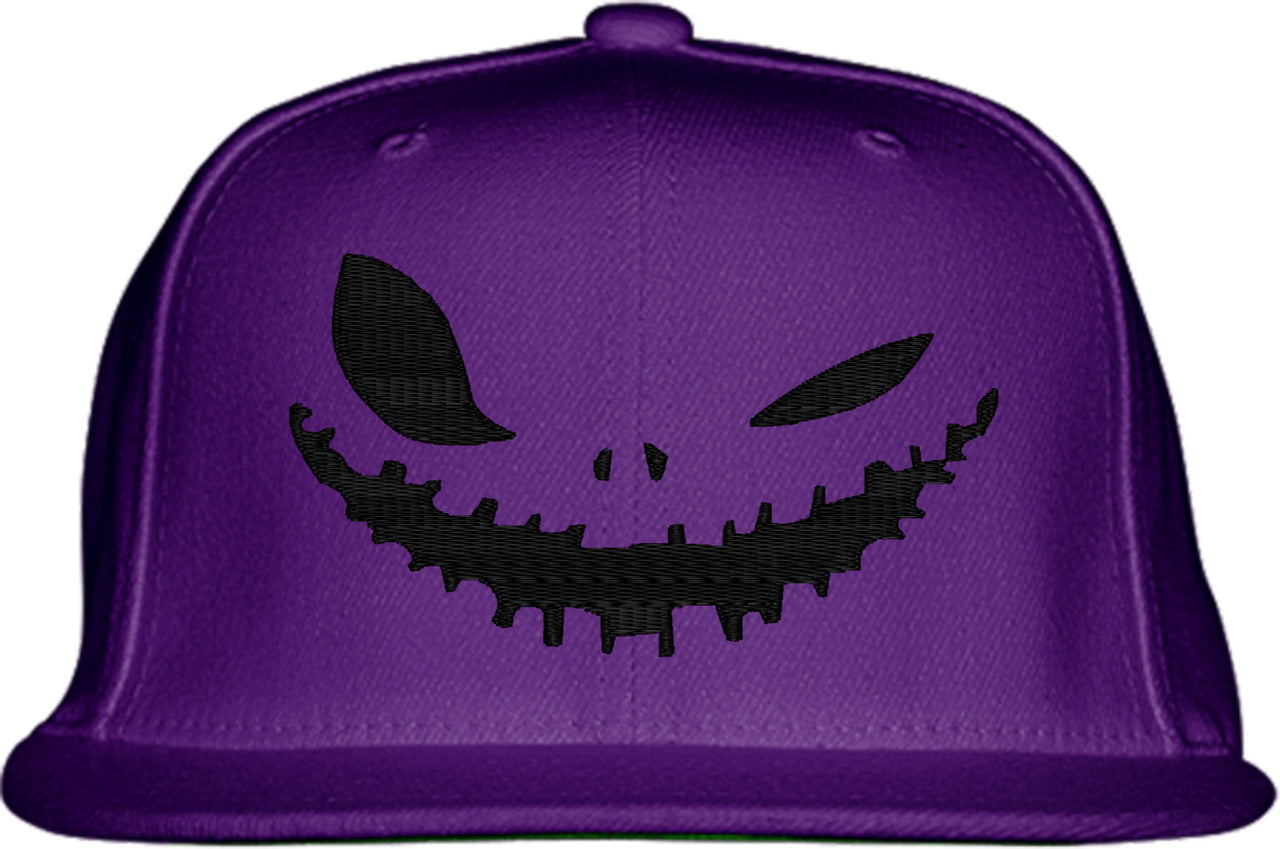 Halloween Face Snapback Hat