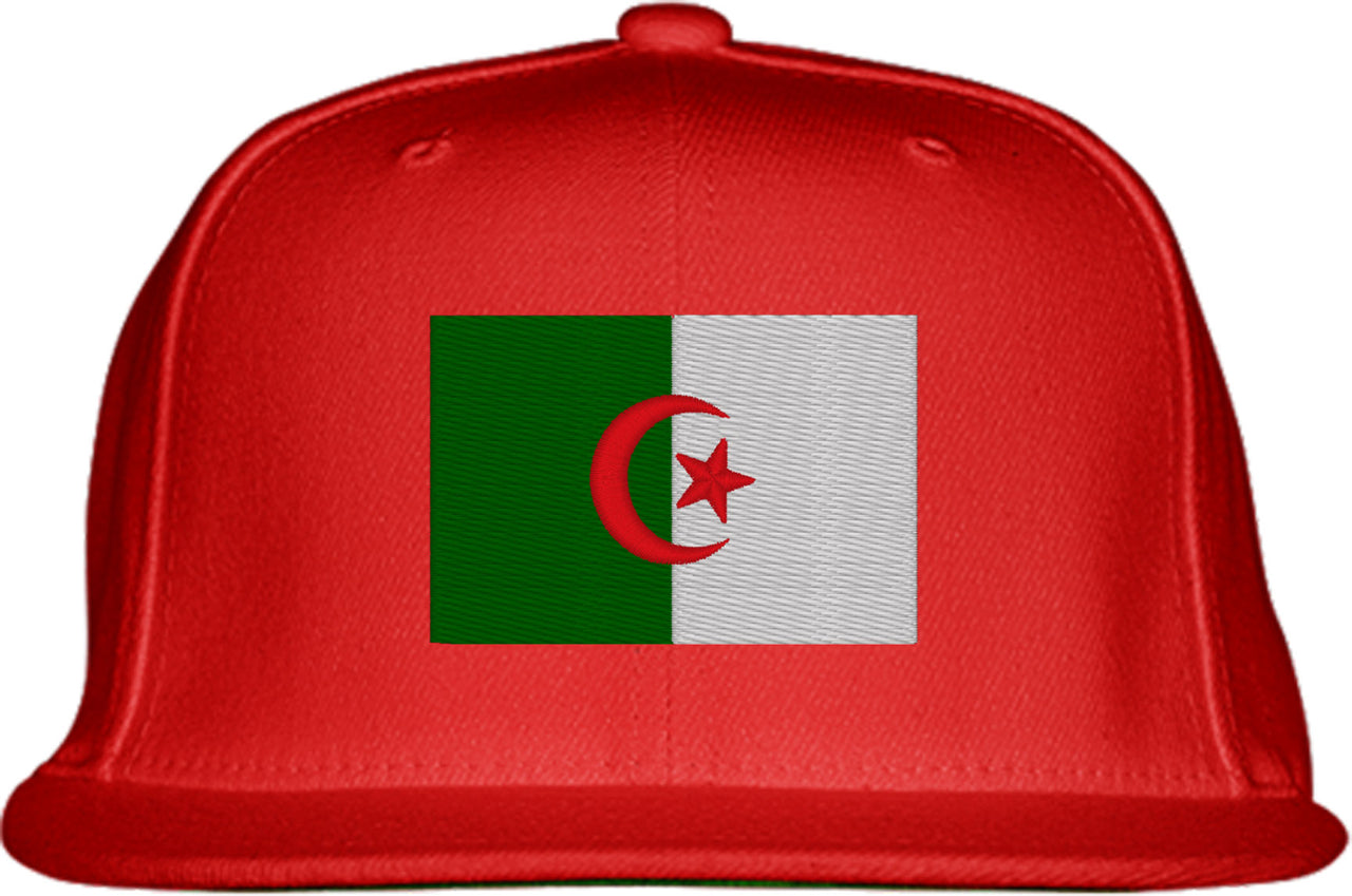 Algeria Flag Snapback Hat