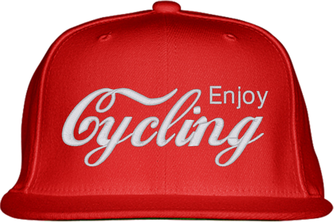 Enjoy Cycling Snapback Hat