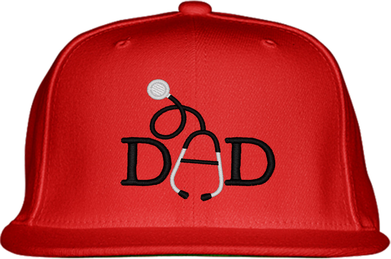 Doctor Dad Father's Day Snapback Hat