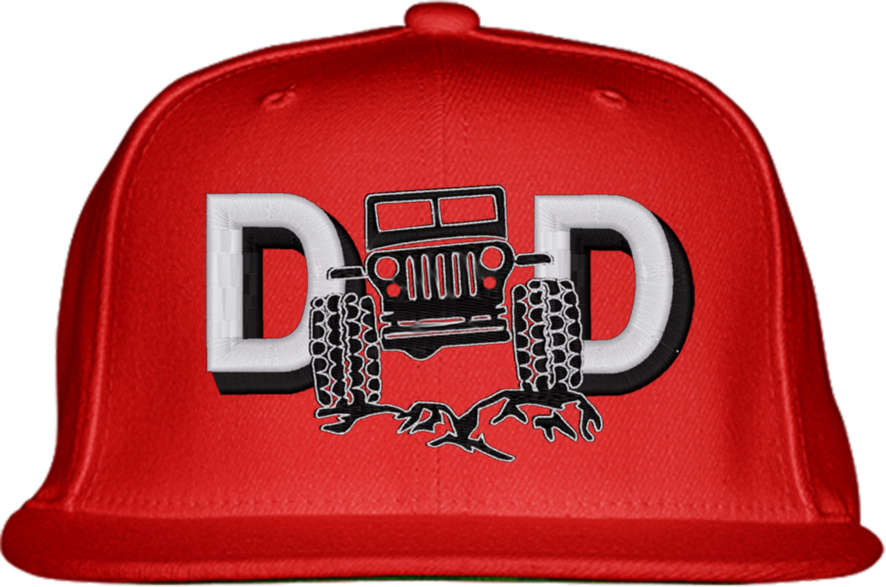 Jeep Dad Snapback Hat