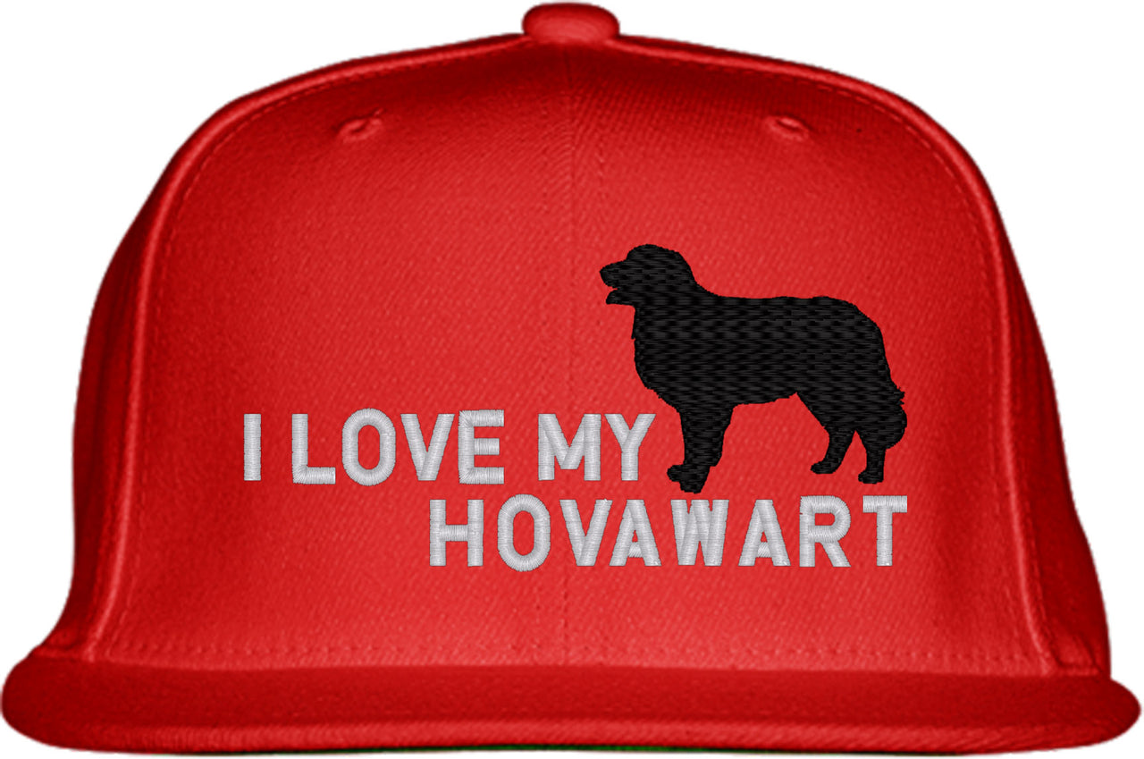 I Love My Hovawart Dog Snapback Hat