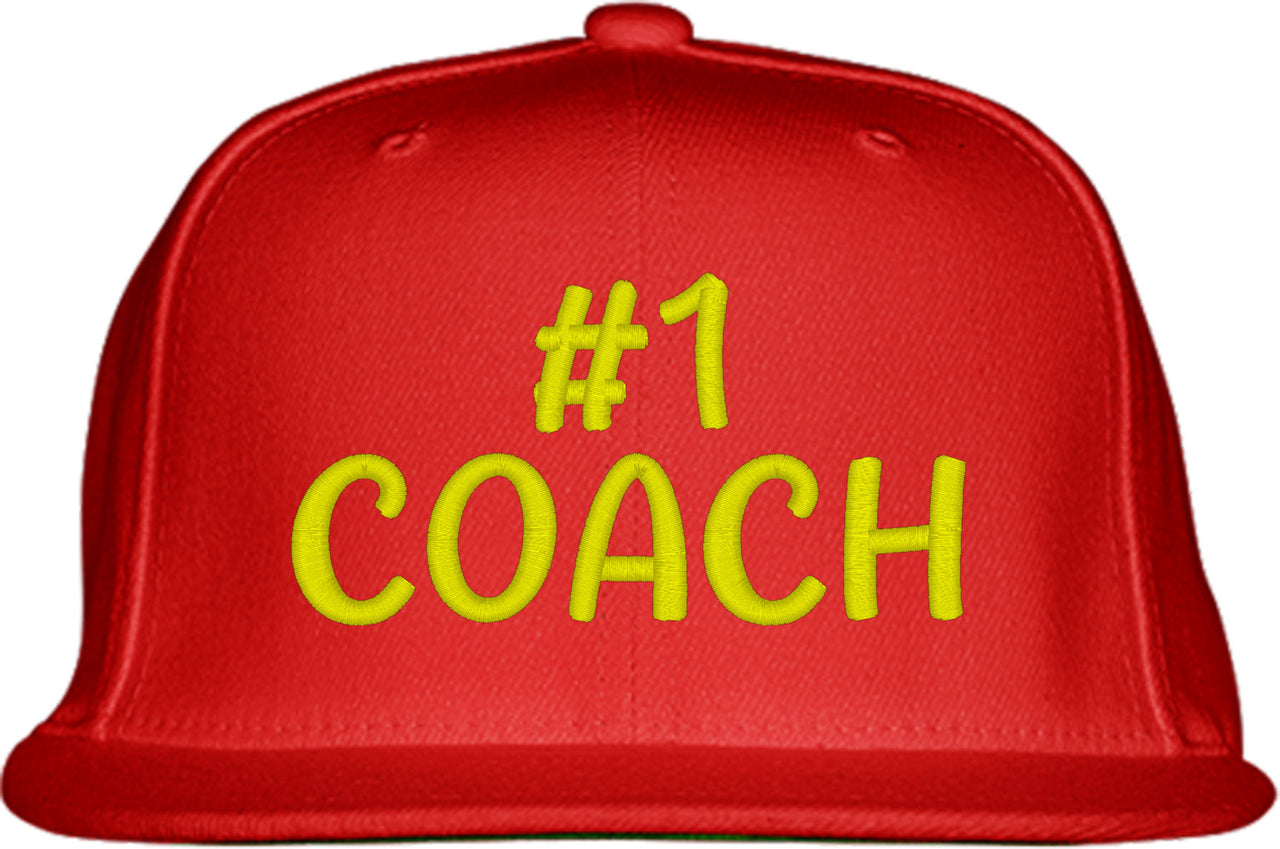 No 1 Coach Number One Coach Snapback Hat