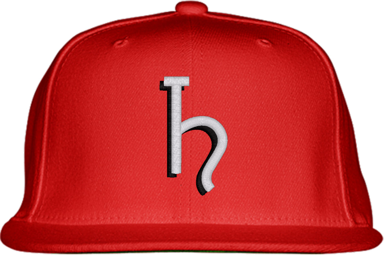 Saturn Planet Sign Snapback Hat