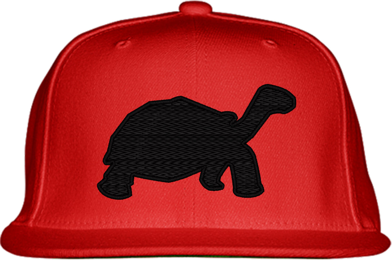 Tortoise Silhouette Snapback Hat