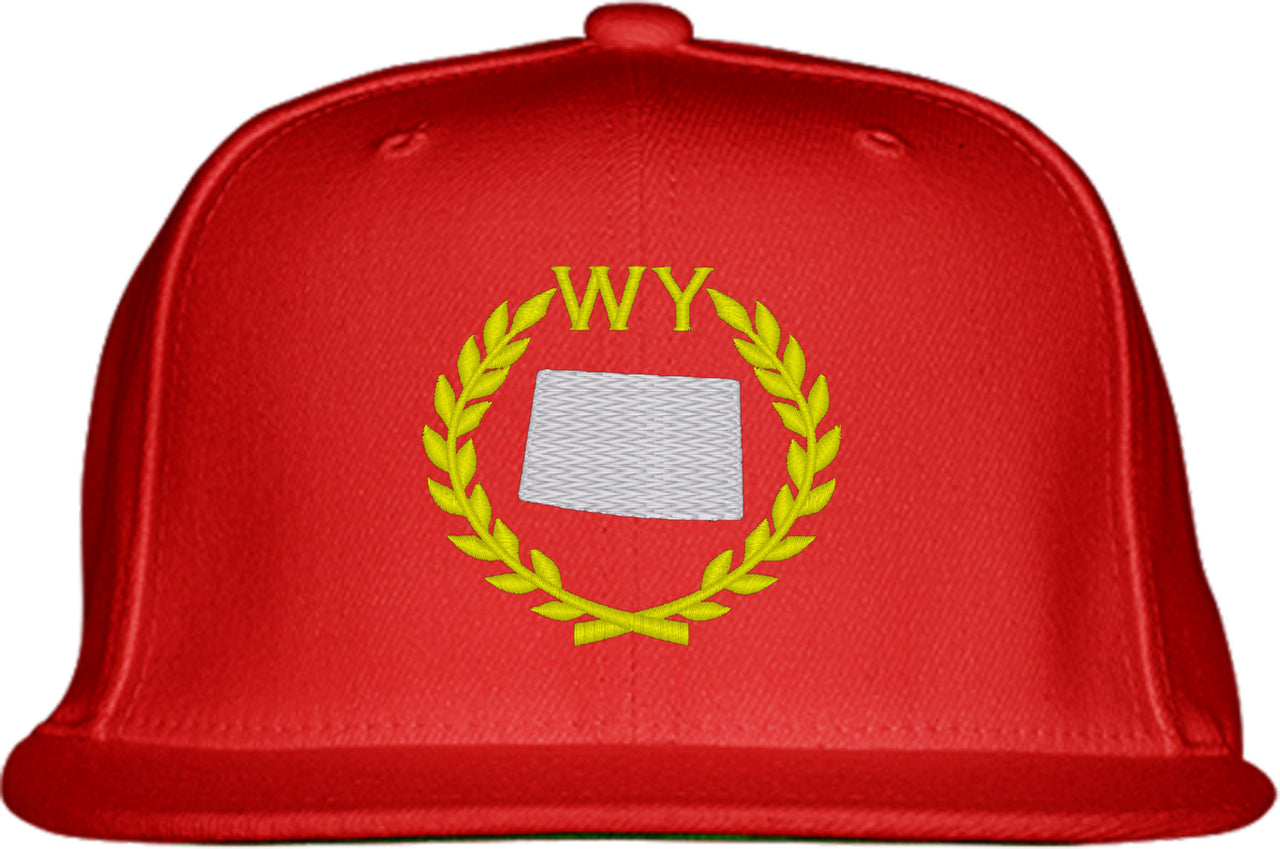 Wyoming State Snapback Hat