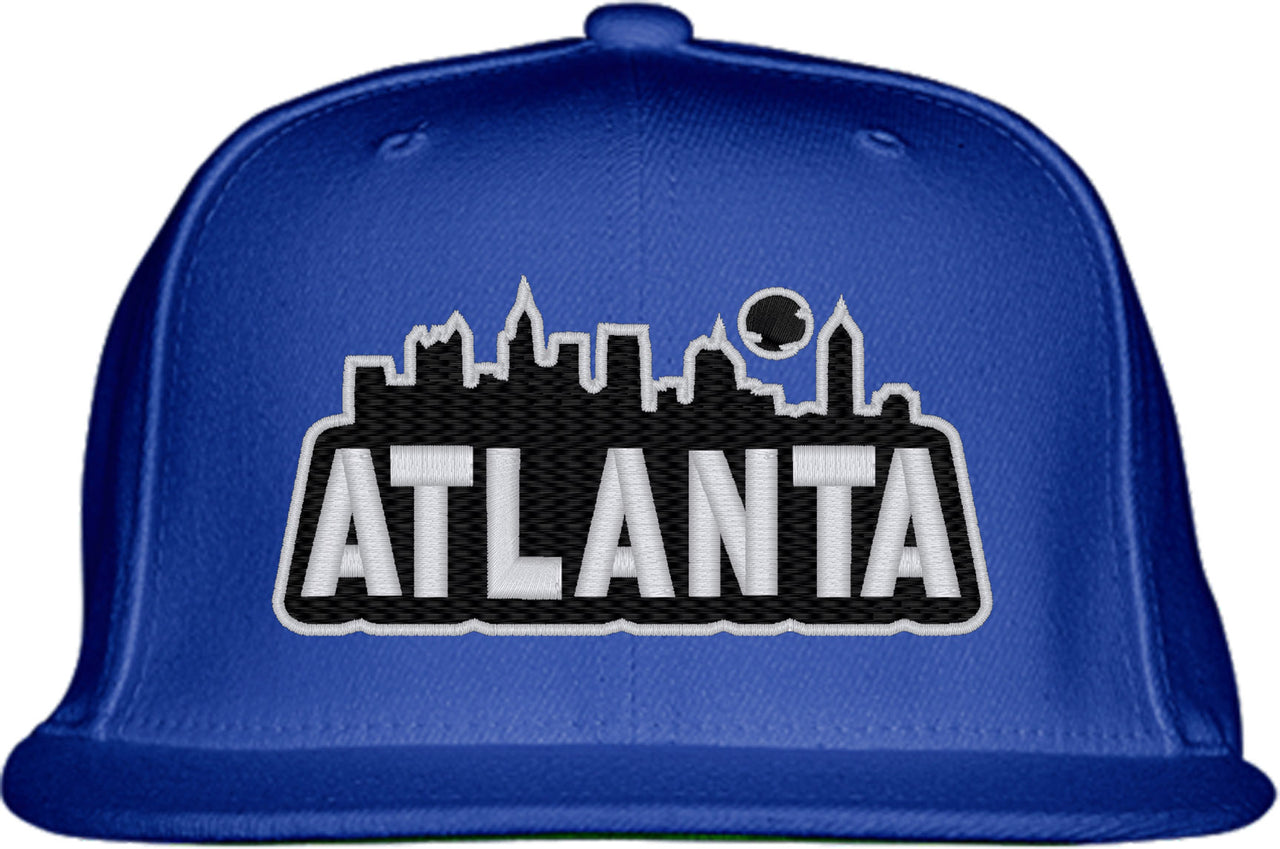 Atlanta Georgia Skyline Snapback Hat