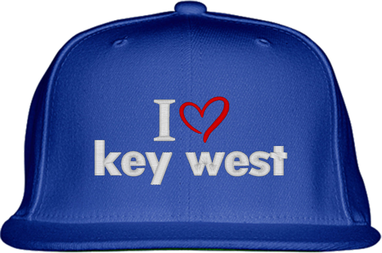 I Love Key West Snapback Hat