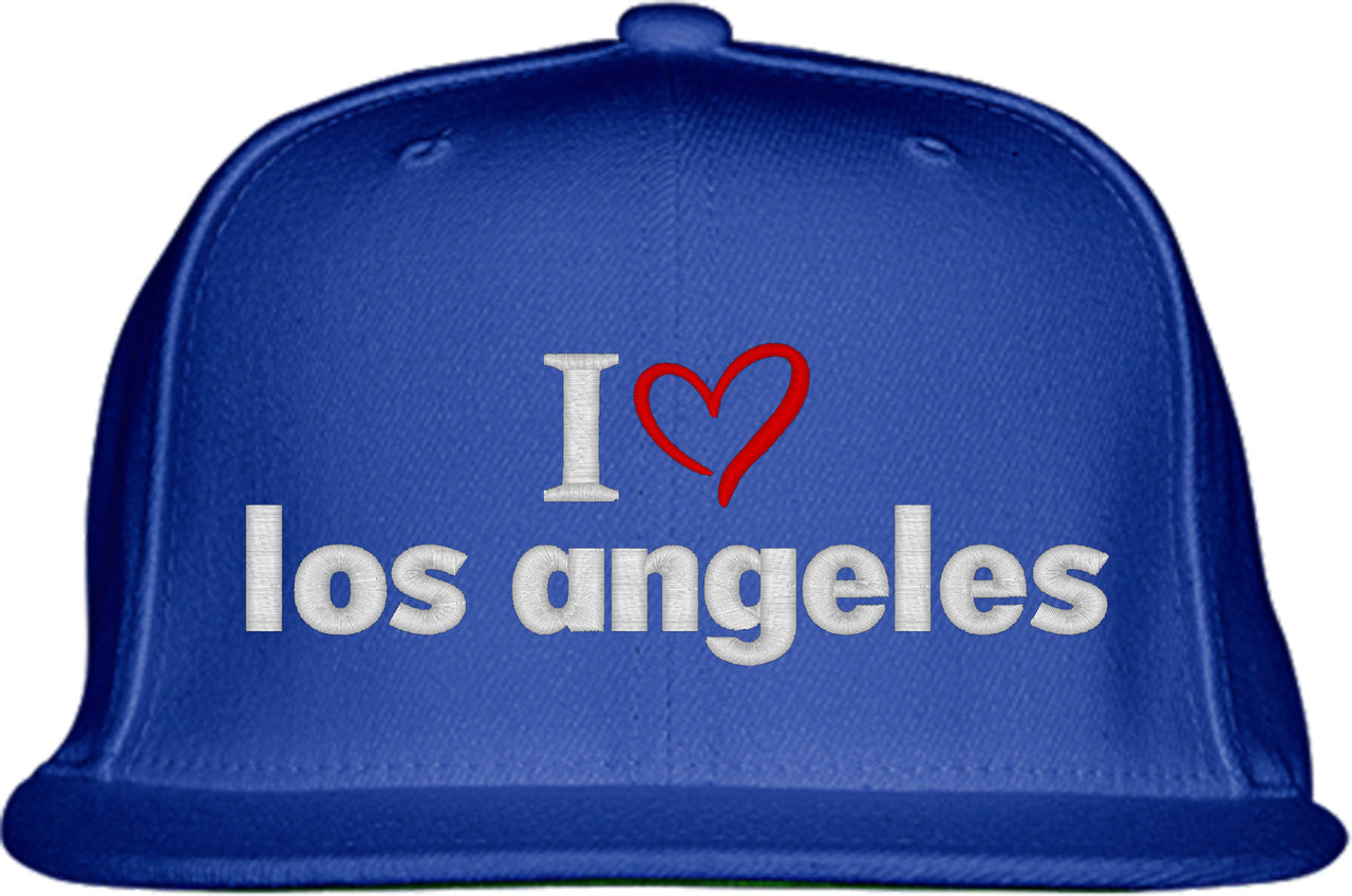 I Love Los Angeles Snapback Hat