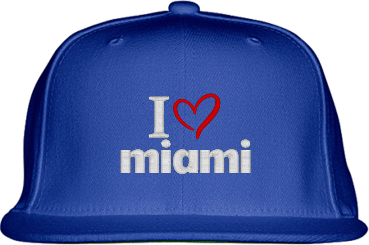 I Love Miami Snapback Hat