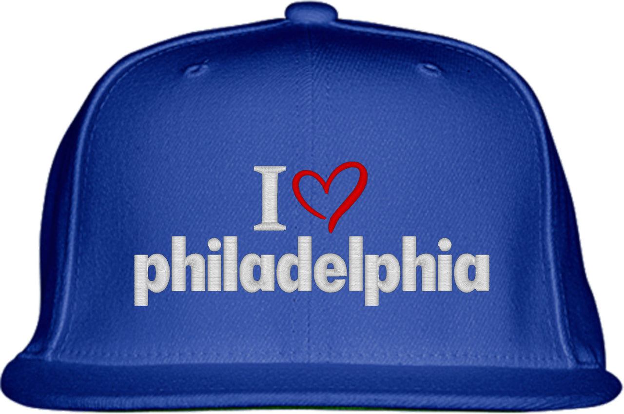 I Love Philadelphia Snapback Hat
