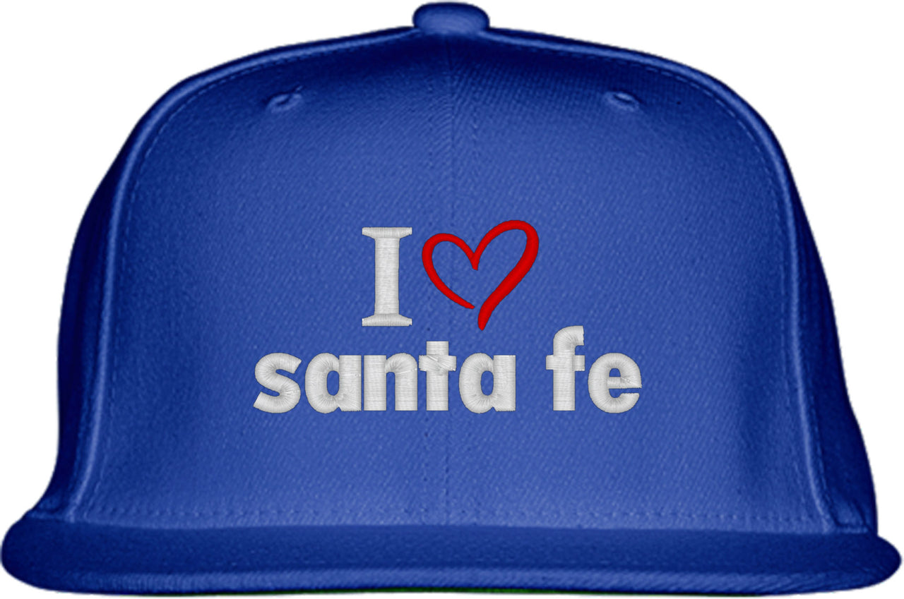 I Love Santa Fe Snapback Hat