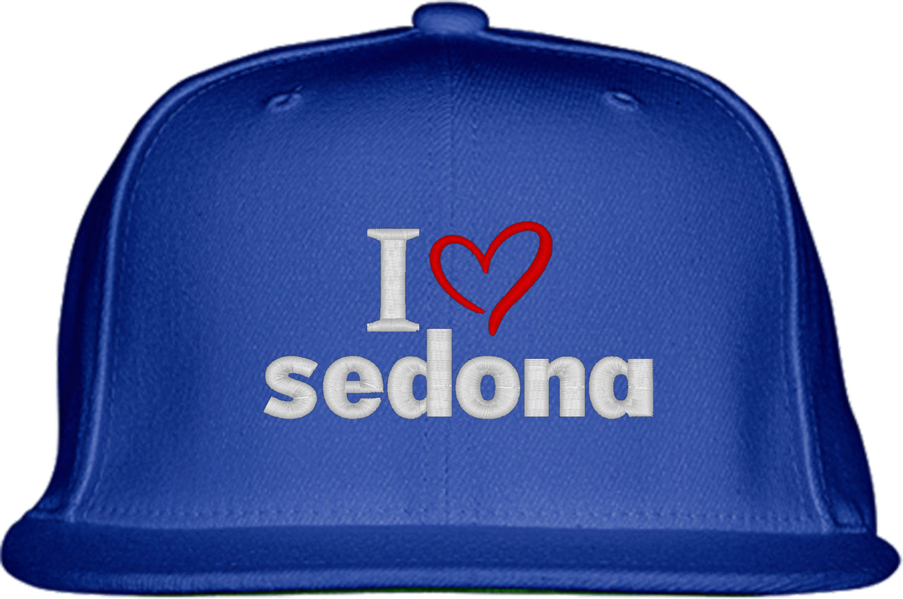 I Love Sedona Snapback Hat