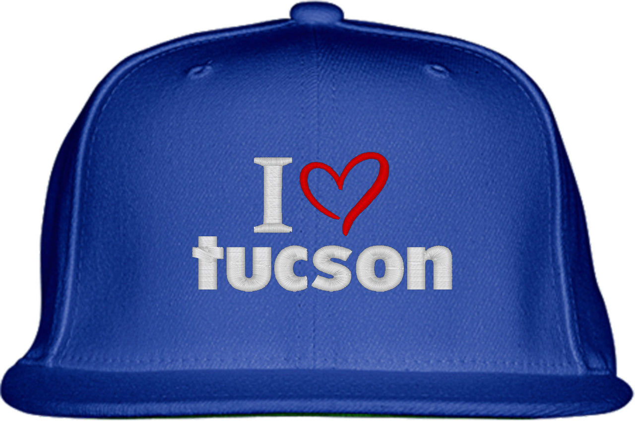 I Love Tucson Snapback Hat