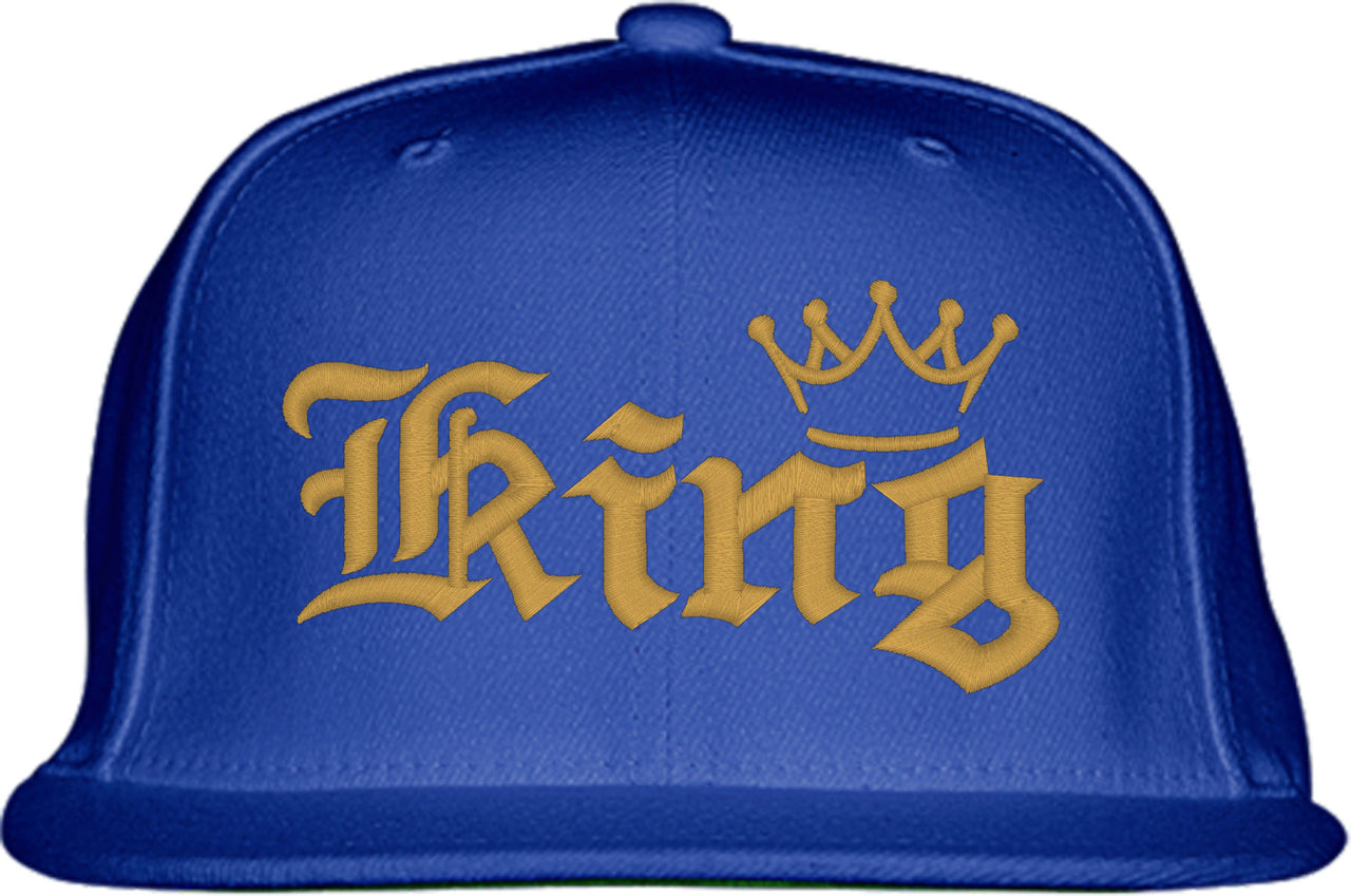 King Crown Snapback Hat