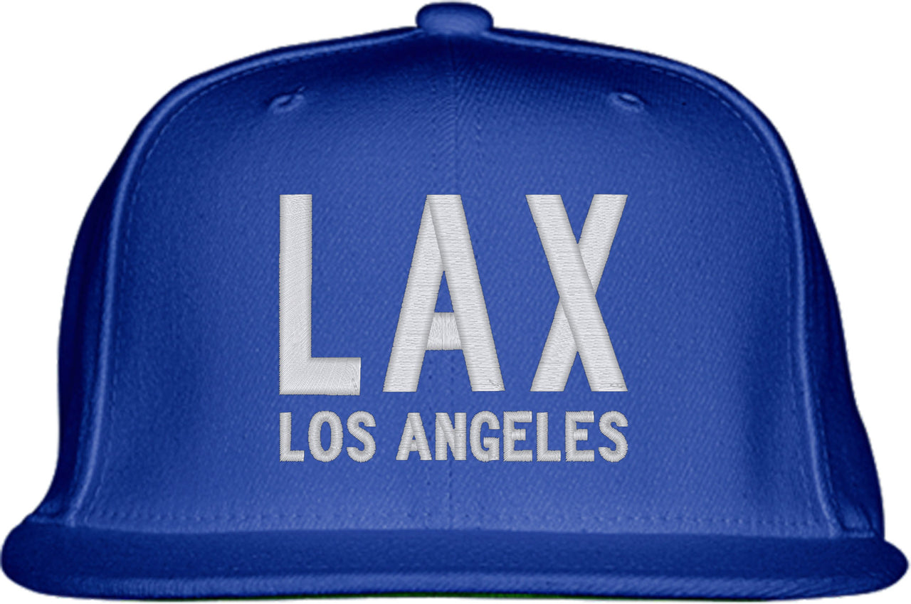 LAX Los Angeles Airport California Snapback Hat