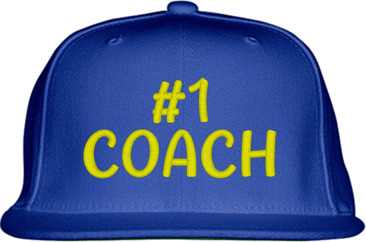 No 1 Coach Number One Coach Snapback Hat