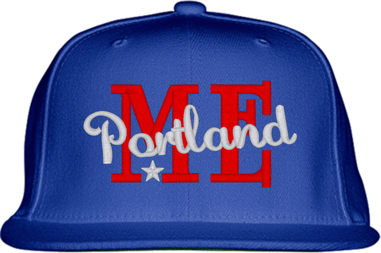 Portland Maine Snapback Hat