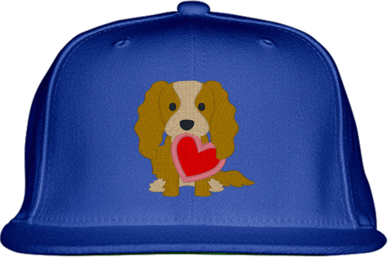 Spaniel Puppy Dog Love Snapback Hat