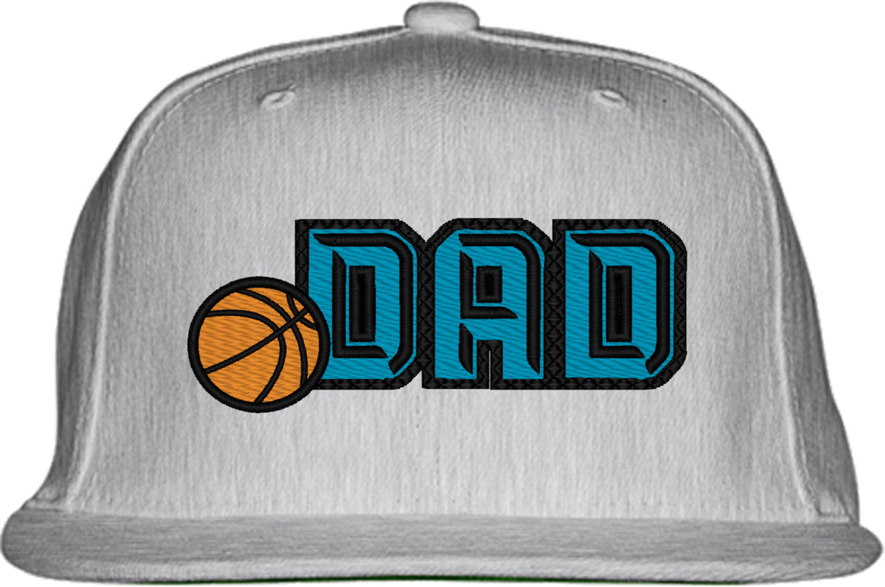 Basketball Dad Father's Day Snapback Hat
