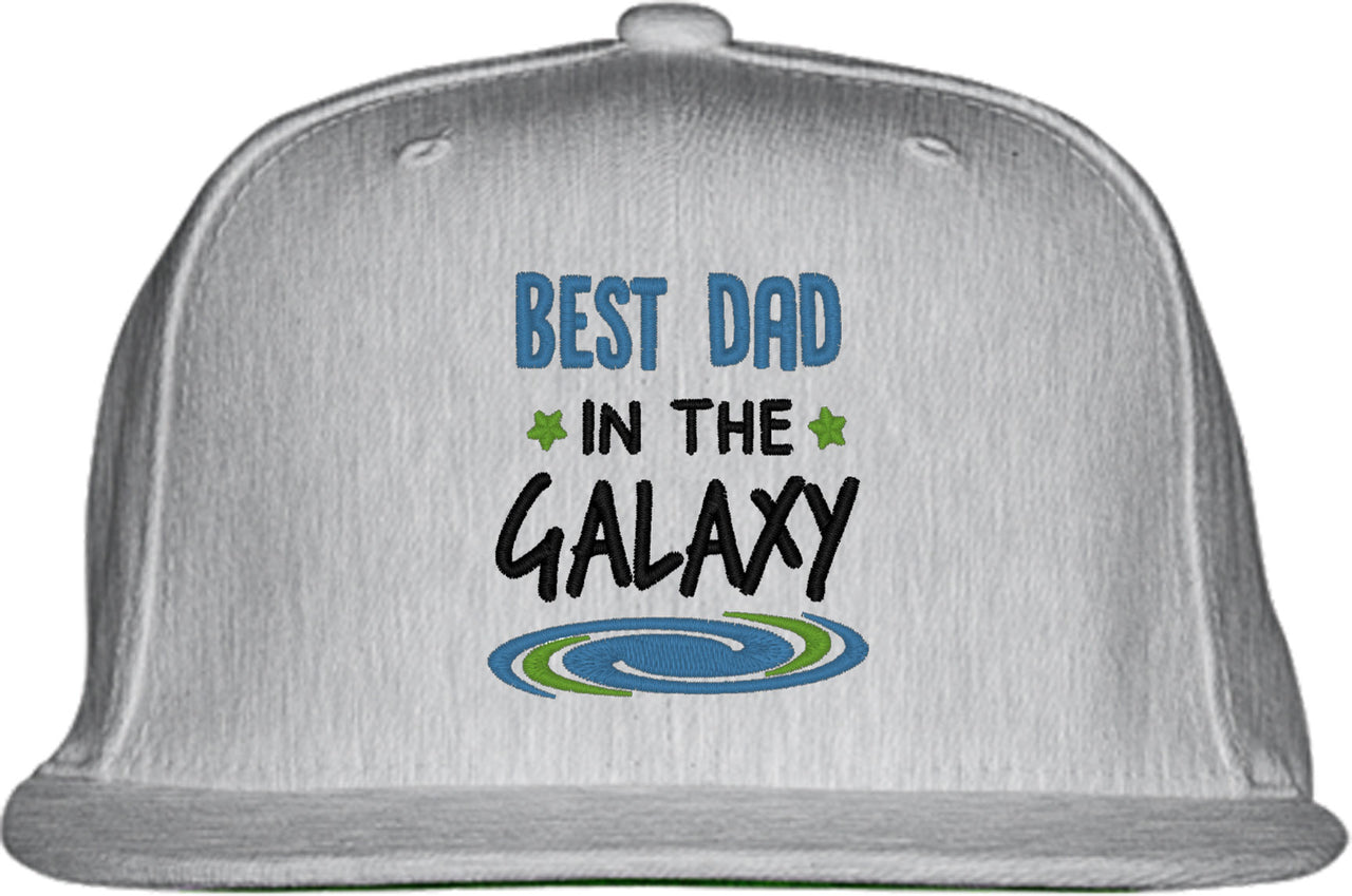 Best Dad In The Galaxy Father's Day Snapback Hat