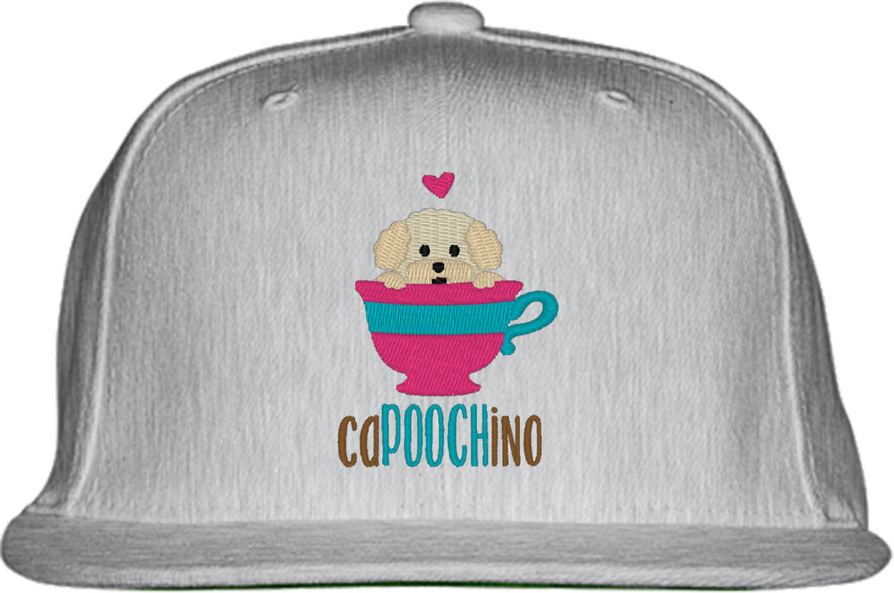 Capoochino Cute Dog Snapback Hat