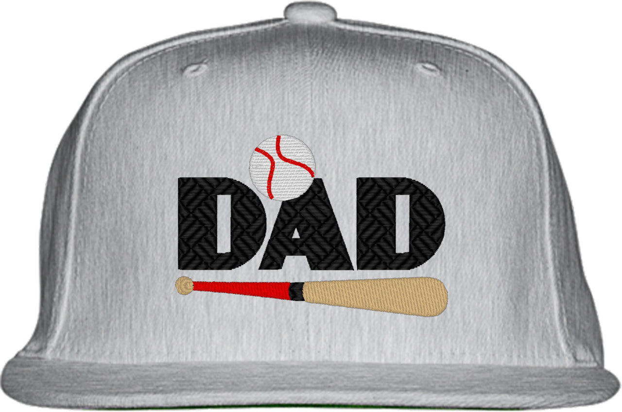 Baseball Dad Father's Day Snapback Hat