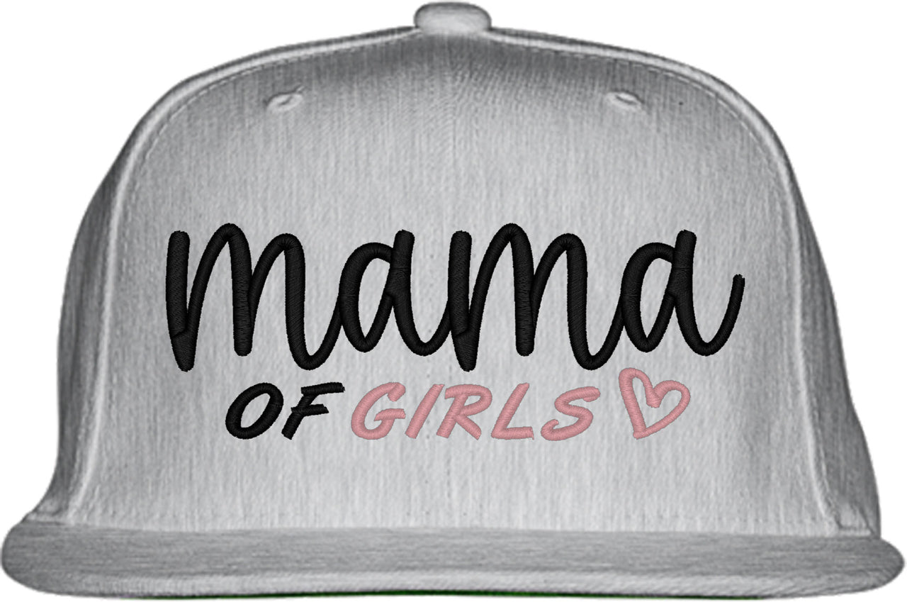 Mama Of Girls Snapback Hat