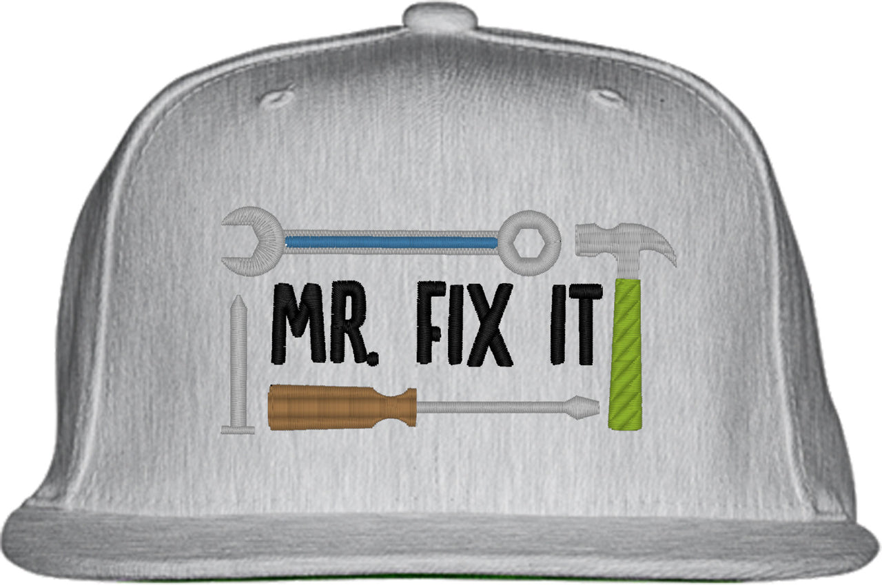 Mr. Fix It Father's Day Snapback Hat