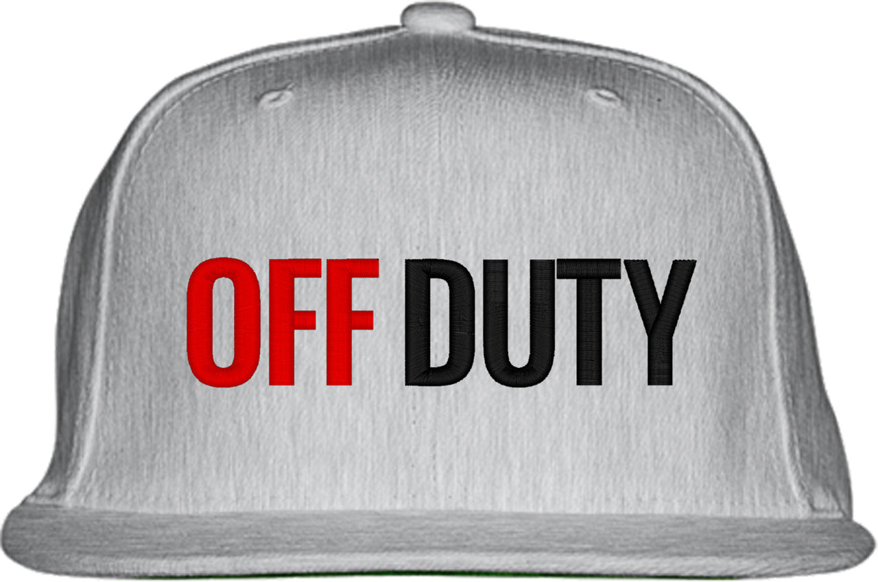 Off Duty Snapback Hat