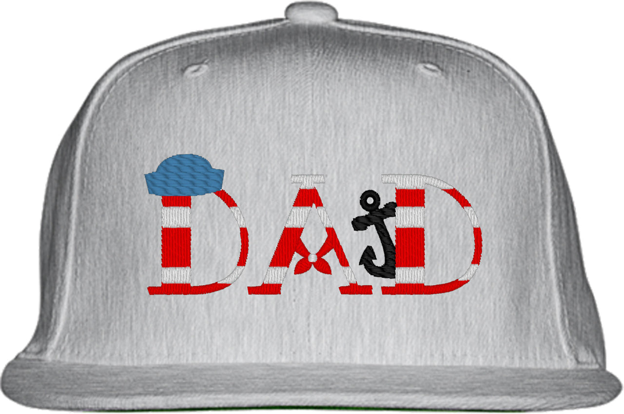 Sailor Dad Father's Day Snapback Hat