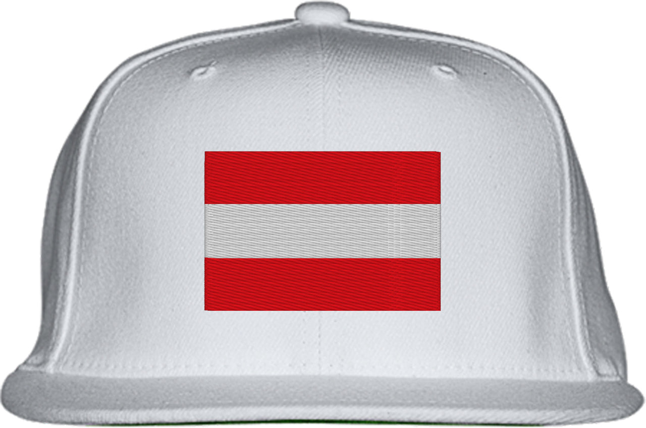 Austria Flag Snapback Hat